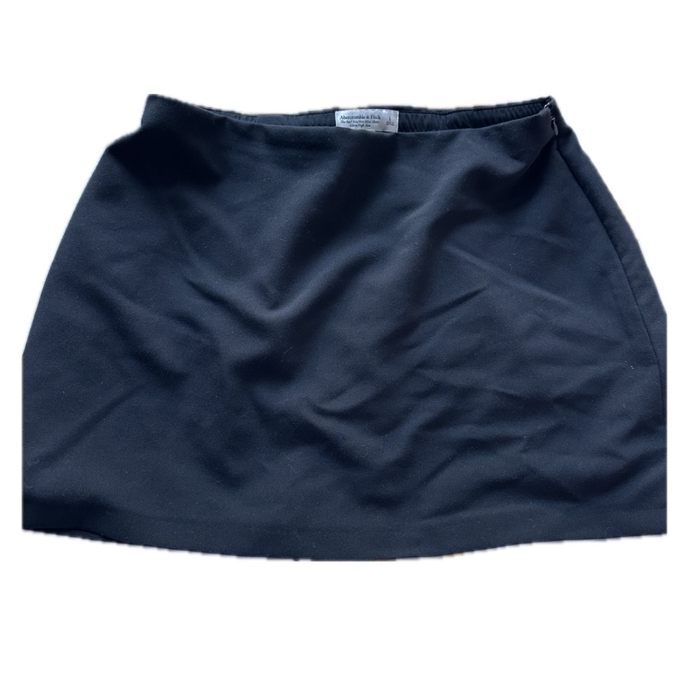 Abercrombie Black Mini Skort